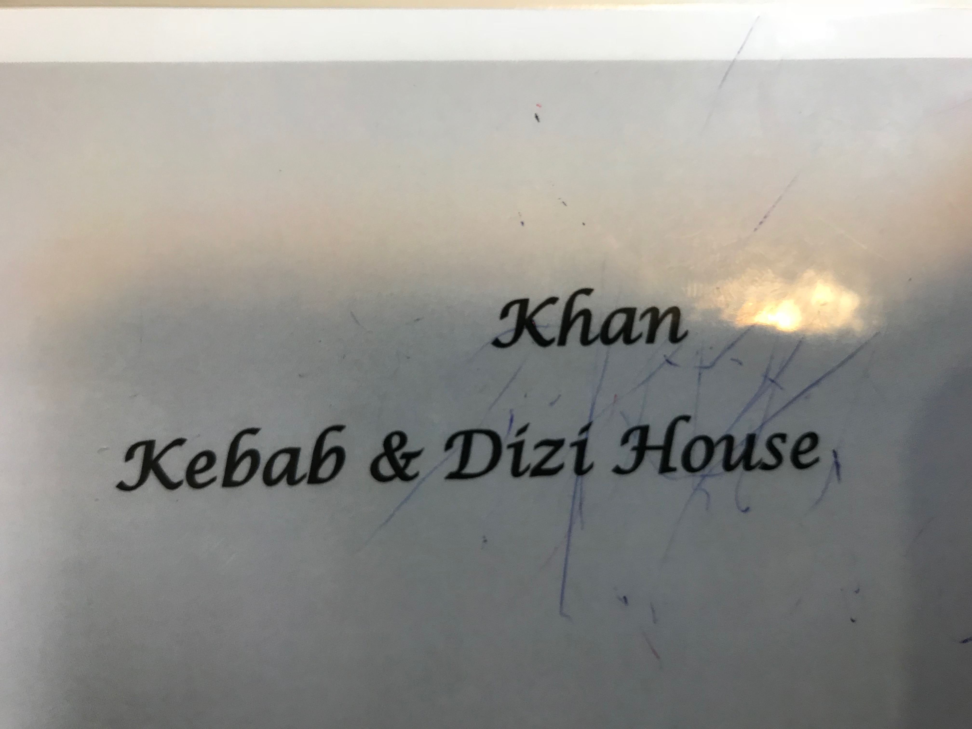 khan kebab&dizi house