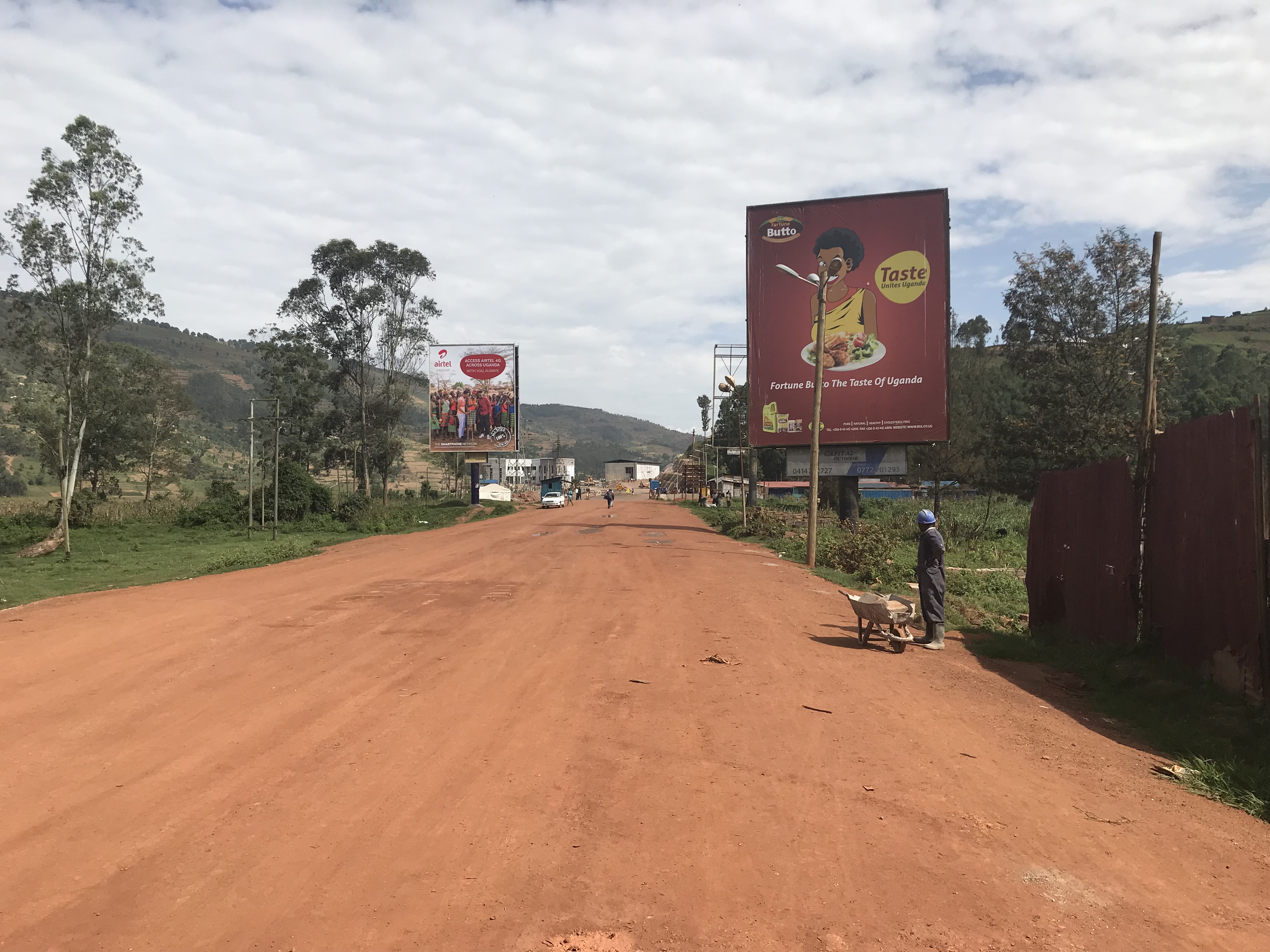 ウガンダとルワンダの国境