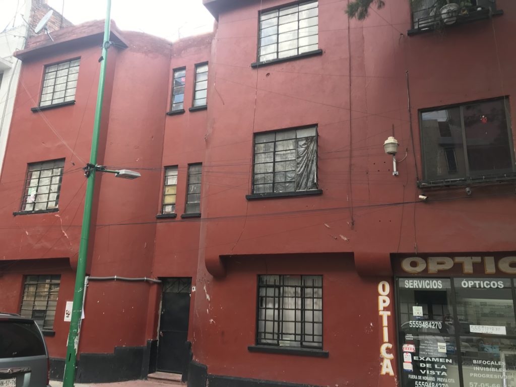 ゲバラが住んでたアパート メキシコシティ