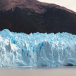 パタゴニアの氷河Perito Moreno（ペリト モレノ）の蒼さ