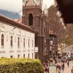 火山と温泉の町、バーニョス・デ・アグア・サンタに移動