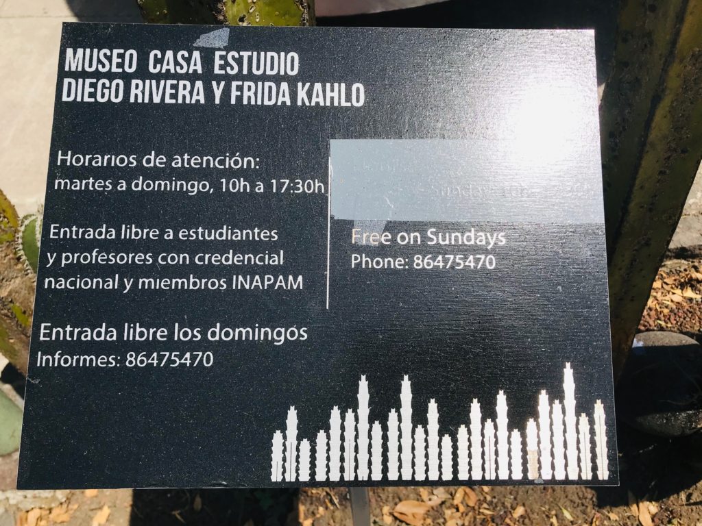 メキシコシティ フリーダ・カーロ博物館