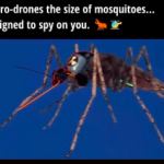 虫型の小型ドローンに気をつけて！ビルゲイツが作った遺伝子組み換えの蚊に注意！