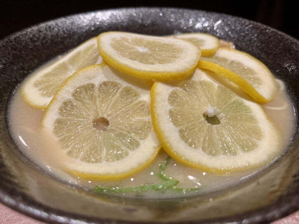 京都むらじ 檸檬ラーメン